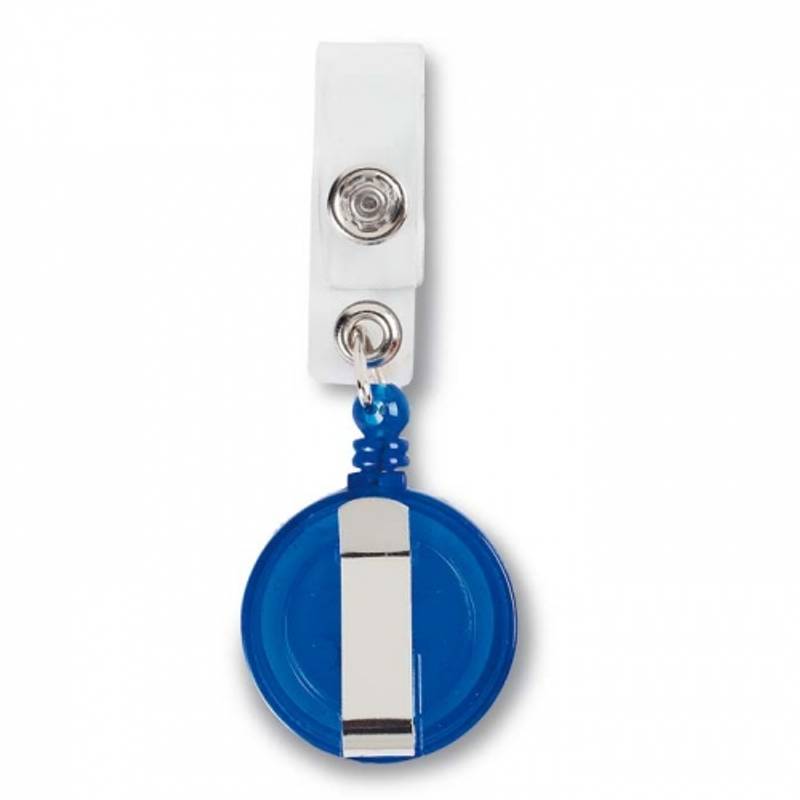 Držiak na permanentku, modrá Držiak na permanentku, modrá